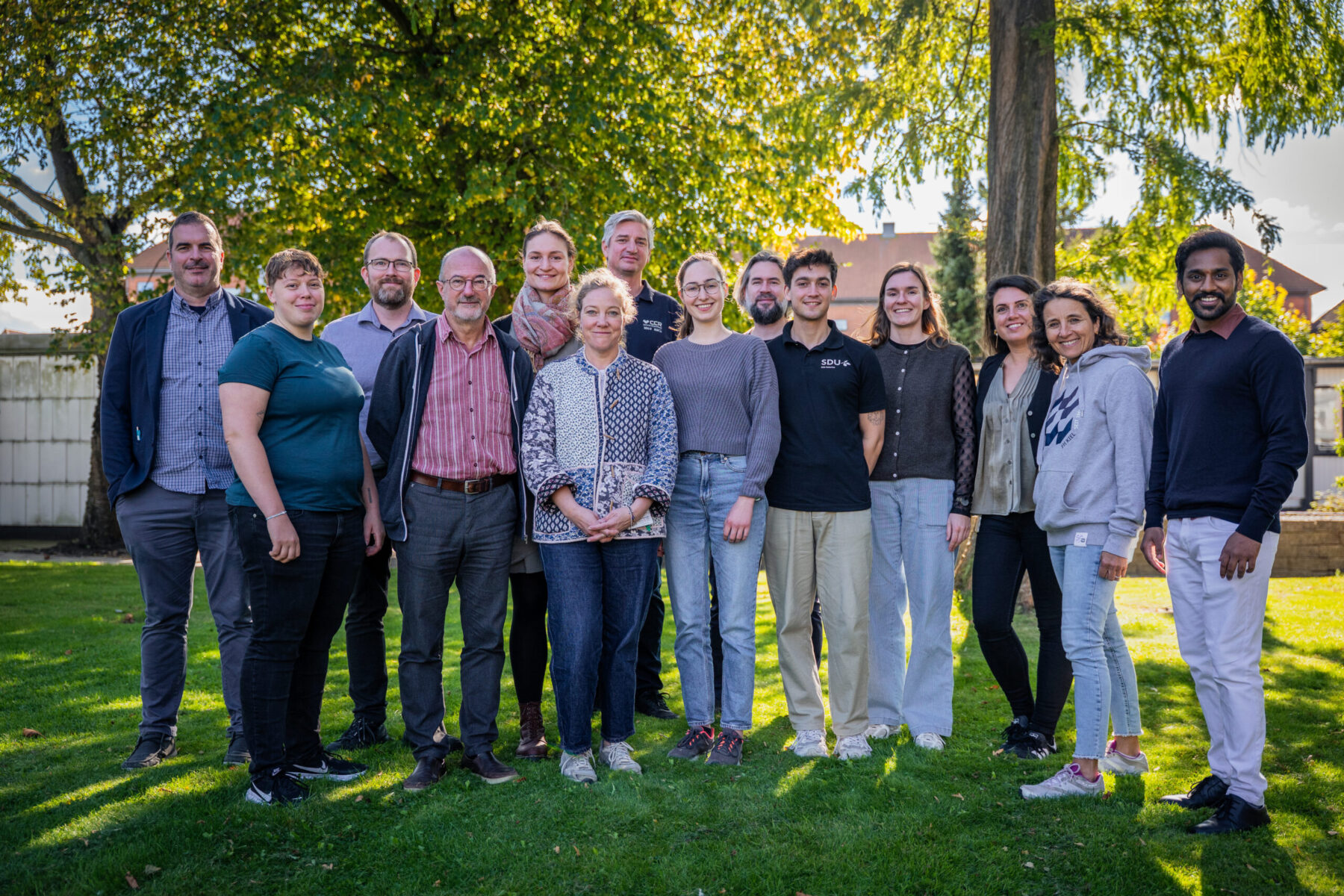Group photo of HospiBot partner meeting